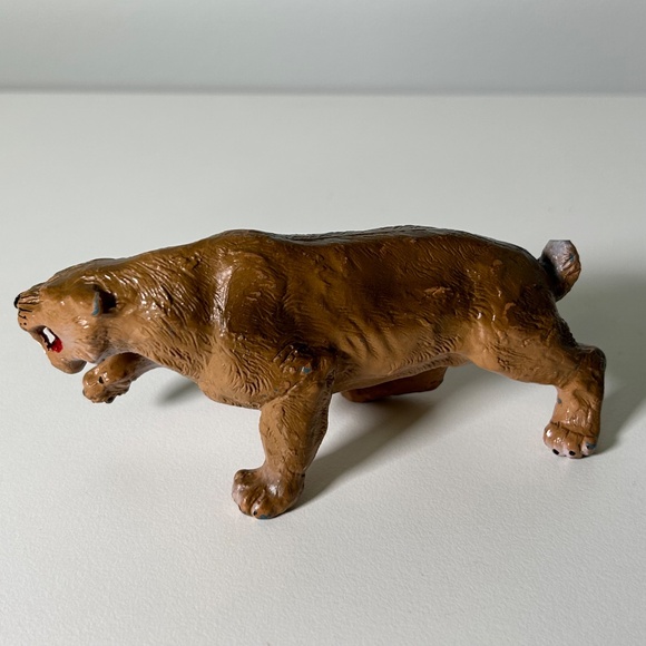 Schleich Papo Carnegie Wild Big Cats Current And Prehistoric Set of 4 (B9) - Picture 10 of 10